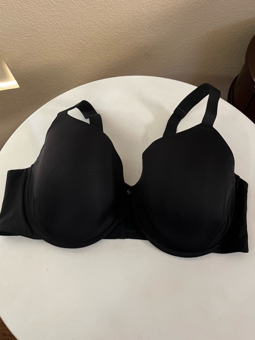 Smooth Black Everyday T-Shirt Bra - Seamless Support